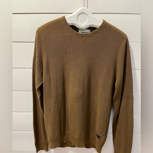 🤎BLEND Brown Cotton Crewneck Sweater – Size XL - Picture 1 of 9